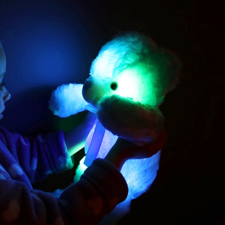 Glowbear pluche LED knuffel