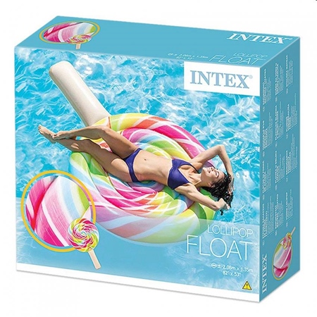 Intex LuchtbedKinderen en volwassenen - roze/groen/blauw