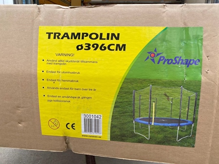 Ronde trampoline 