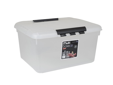 Curver Optima Multibox Opbergbox - 33 liter - Kunststof - Transparant